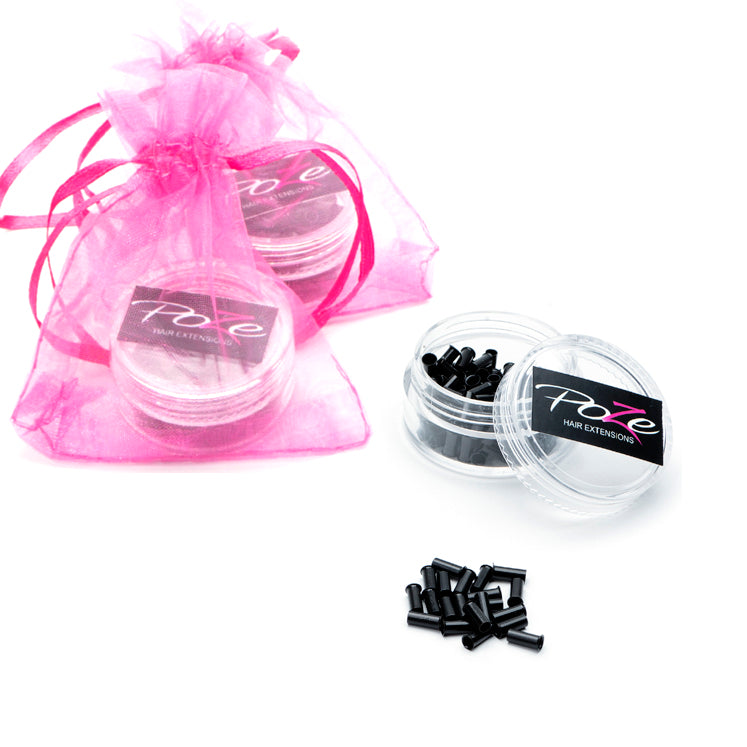 Microringar - 100st Black