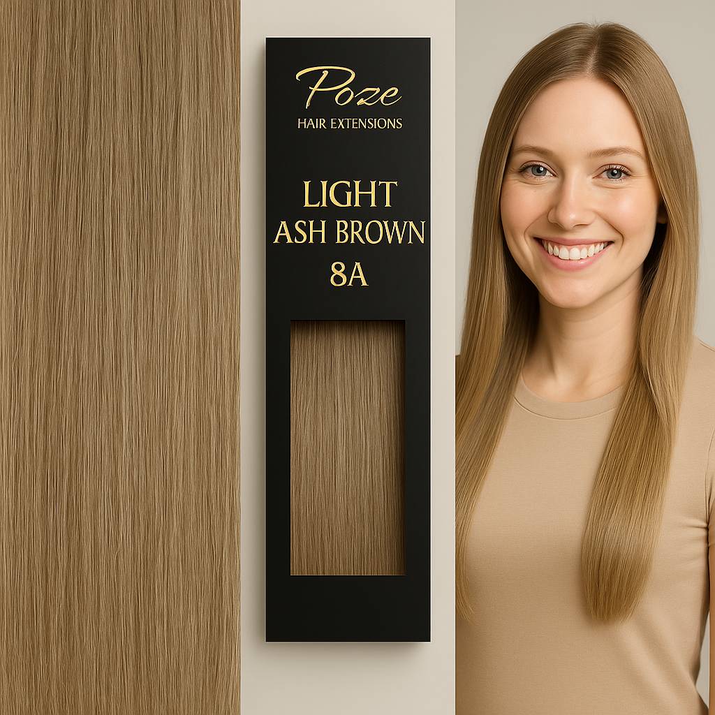 Tape On Löshår Standard - 8A Light Ash Blonde